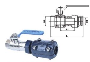 Single Port Female Ball Valve